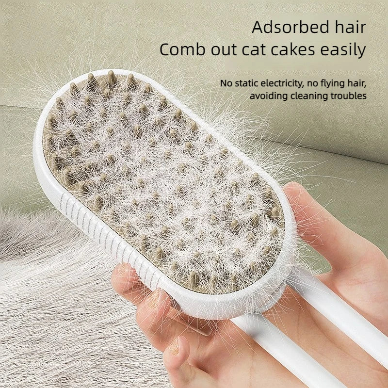 3-in-1 Pet Steam Brush