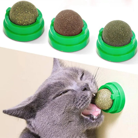 Natural Catnip Wall Ball